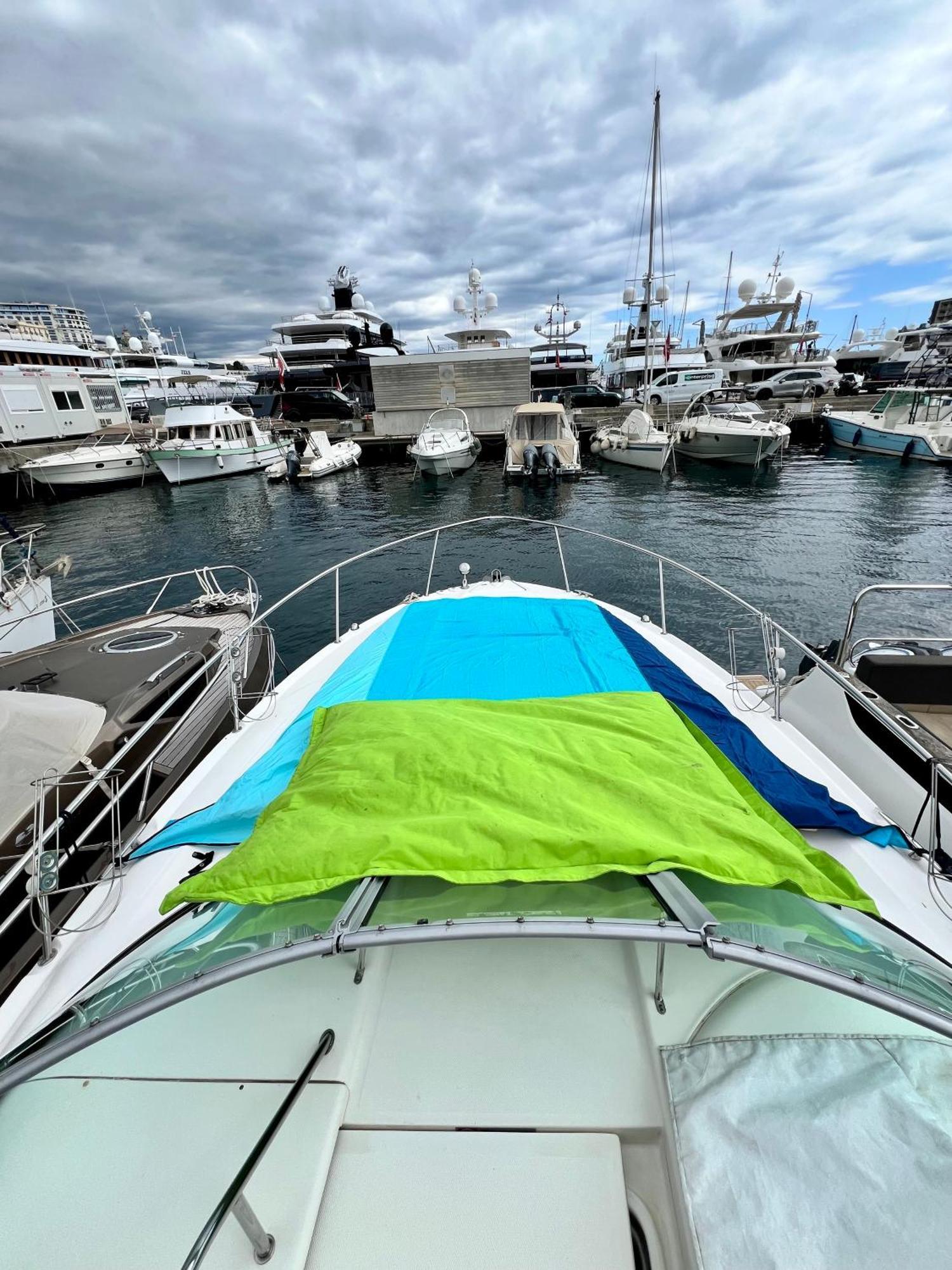 Luxury Boat In Monte Carlo